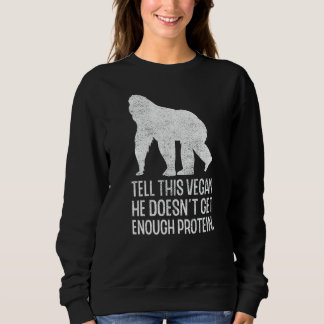 Moletom Vegan Proteja Vegetariana Veganismo Direitos Anima