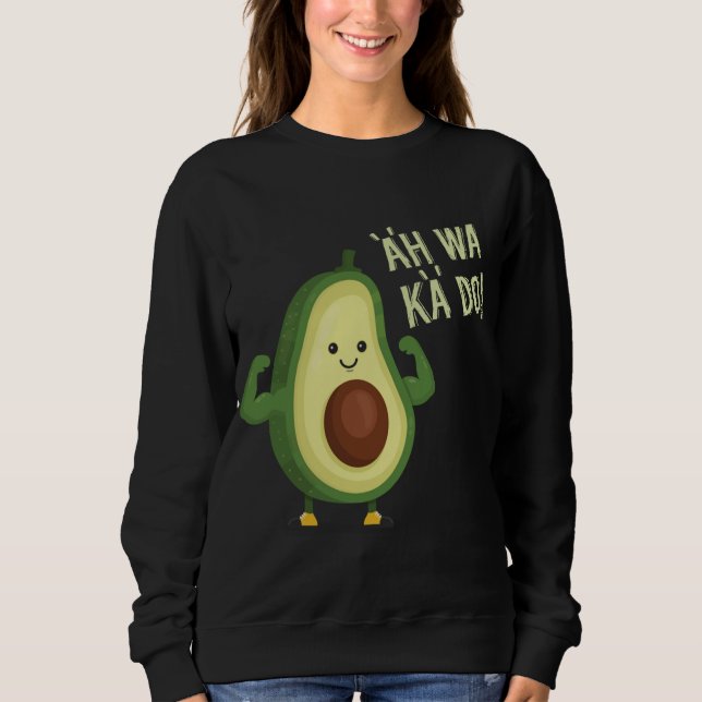 Moletom Vegetariano Avocado Guacamole Bravo Gre Saudável (Frente)