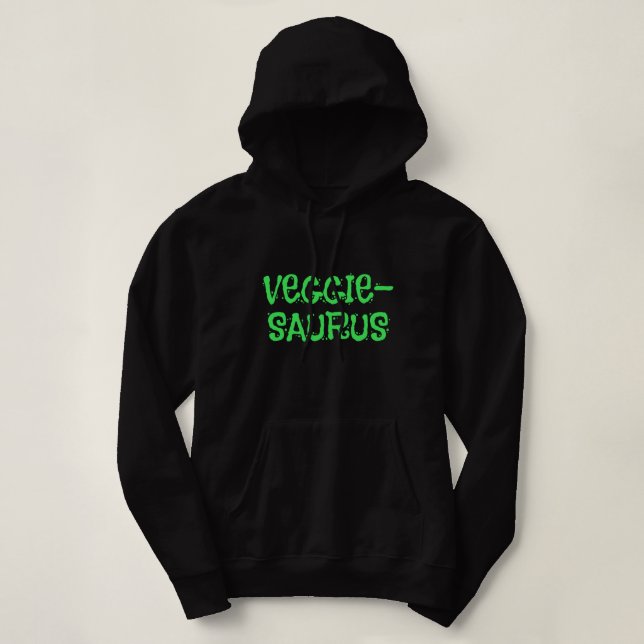 Moletom Veggie-Saurus Vegetariana (Frente do Design)