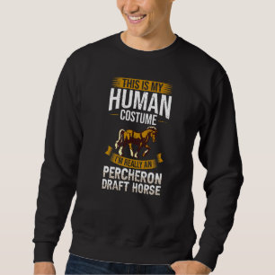 Moletom Vela-guia-de-cavalo Percheron Draft Horse