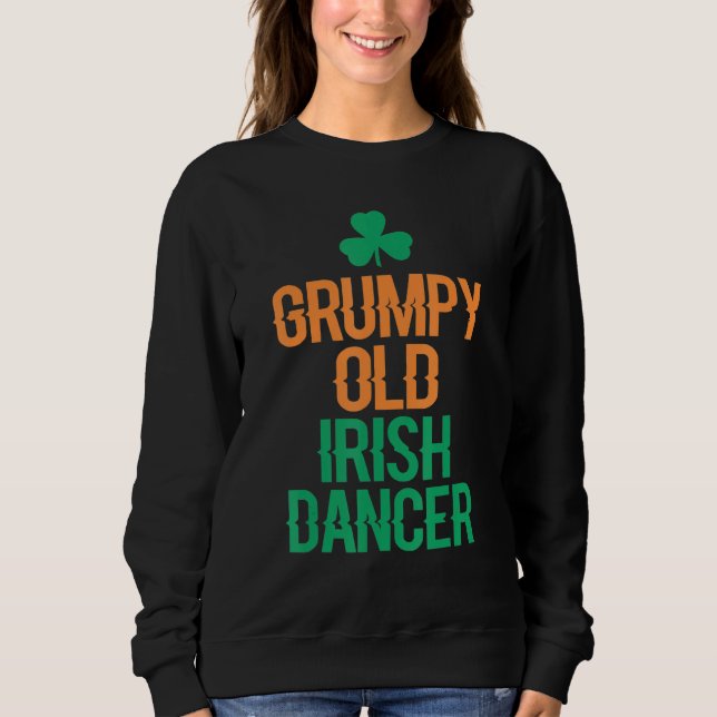 Moletom Velho Dançarino Irlandês Grumpy (Frente)