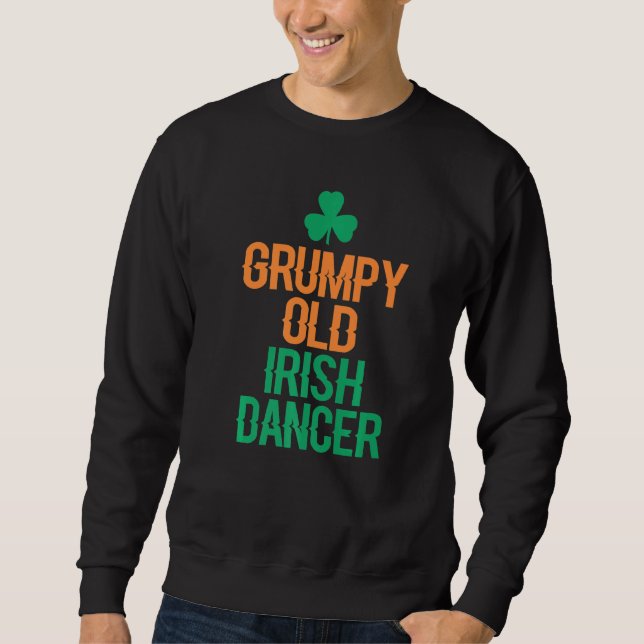 Moletom Velho Dançarino Irlandês Grumpy (Frente)