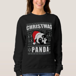 Moletom Velho Natal Panda