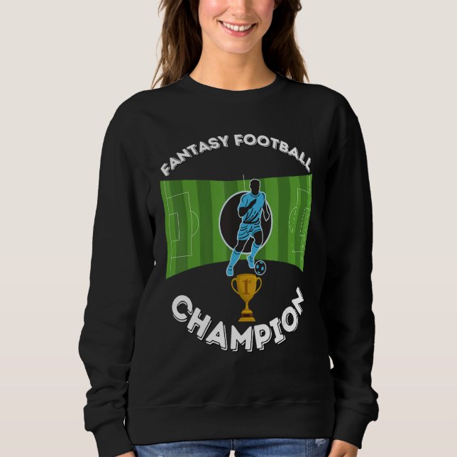 Moletom Vencedor da FFL, campeã de futebol da Fantasy Leag (Frente)