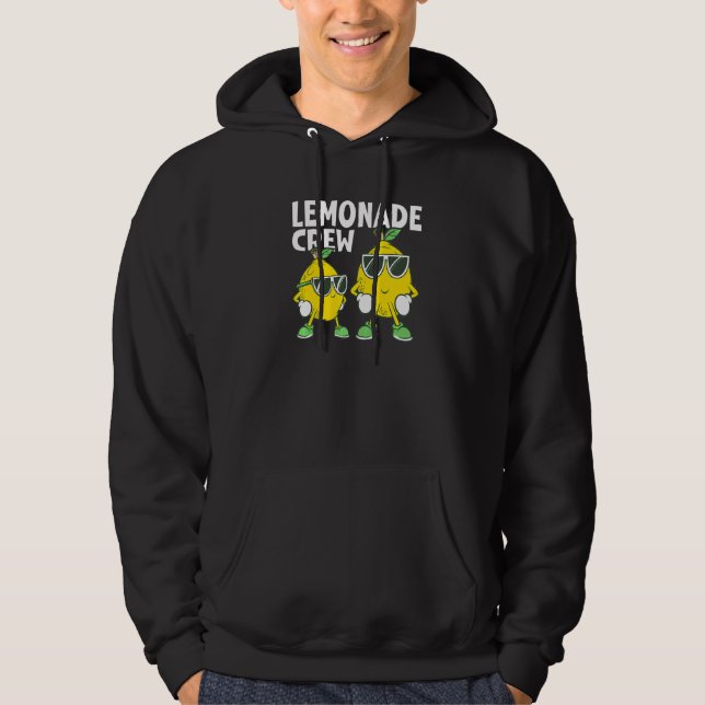 Moletom Vendedor de Limonada Equipe de Limonada Chefe da B (Frente)