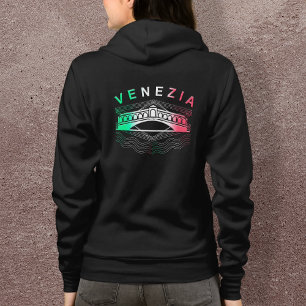 Moletom Venezia Rialto Bold Lines Womens Cheio Zip Hoodie