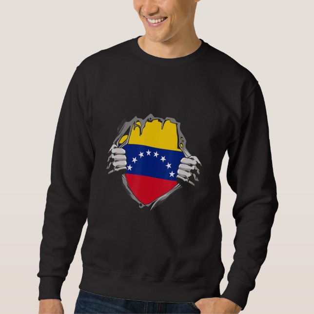 Moletom Venezuela Flag (Frente)