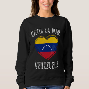 Moletom Venezuela Flag Heart Catia La Mar