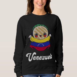 Moletom Venezuela Roots Arepa Venezuela Sinalizador do Cor