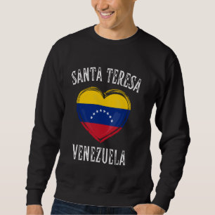 Moletom Venezuela Sinalizador de Papais noeis Cardíacos Te