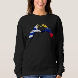 Moletom Venezuela Uruguai Bandeira Venezuelano Uruguaio Co