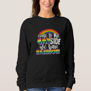 Moletom Venha Ao Lado Do Gay Temos O Rainbows Lgbt Pride