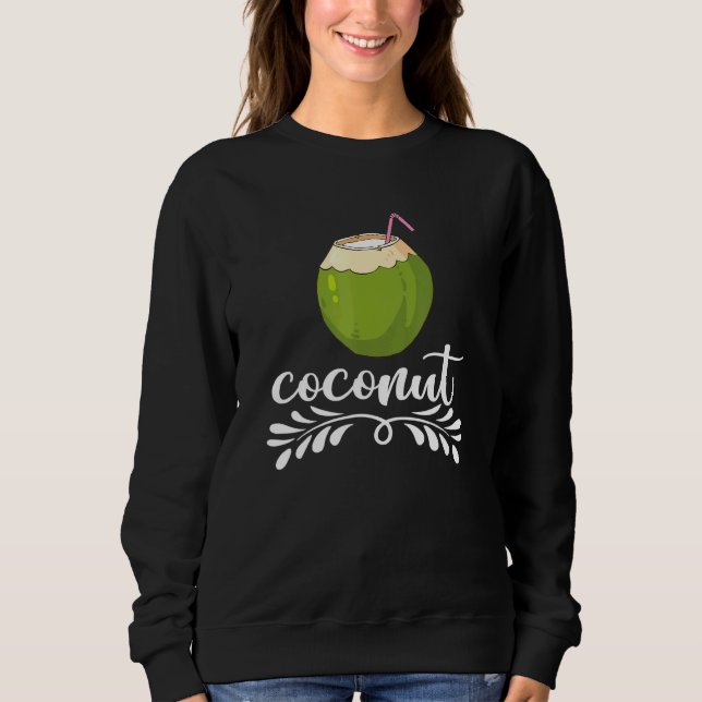 Moletom Verão de Coco Fruta Coco (Frente)