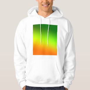 Moletom Verde amarelo, simples mínimo.personalizado.adici