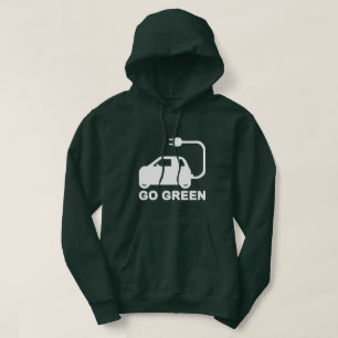 Moletom Verde ~ Dirigir Carros Elétricos