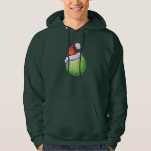 Moletom Verde do Natal da bola de tênis