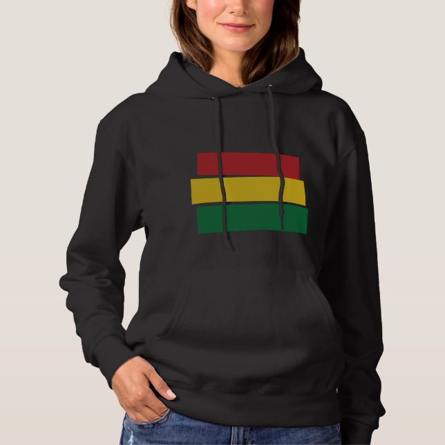 Moletom Vermelho, Amarelo e Verde (Frente)