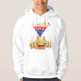 Moletom Vermelho Branco & Embriagado: O Quatro de Julho De