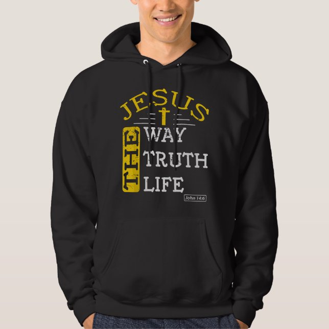 Moletom Versículo da Bíblia Cristã Religiosa (Frente)