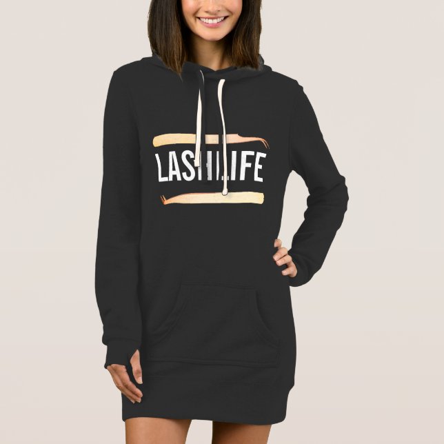 Moletom Vestido de LASHLIFE Hoody (Frente)