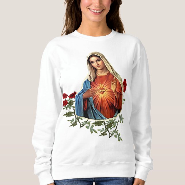 Moletom Vestuário da Mãe Mary (Frente)