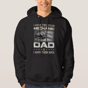 Moletom Vestuário de Design de Cotação Humor de Pai Mecâni