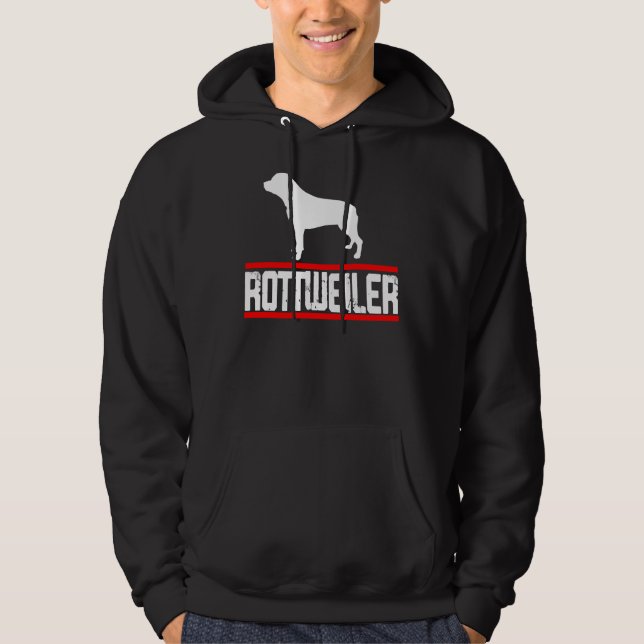 Moletom Vestuário do Rottweiler (Frente)