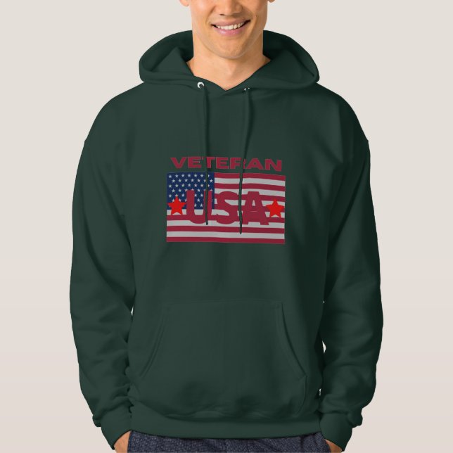 Moletom Veteran USA TRUE CLASSIC COLLECTION (Frente)