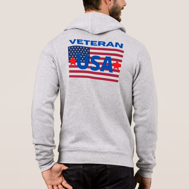 Moletom Veteran USA TRUE CLASSIC COLLECTION (Verso)