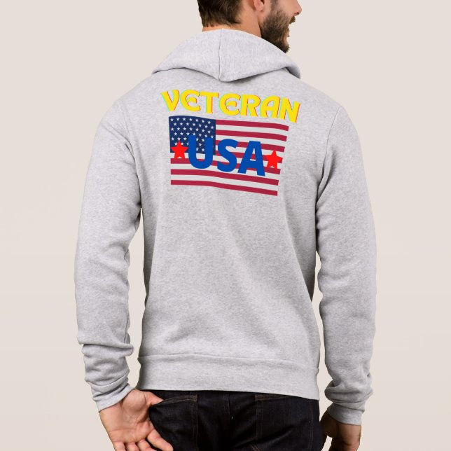 Moletom Veteran USA TRUE CLASSIC COLLECTION (Verso)