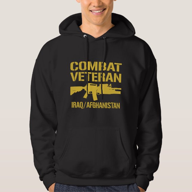 Moletom Veterano do combate de Iraque e de Afeganistão (Frente)
