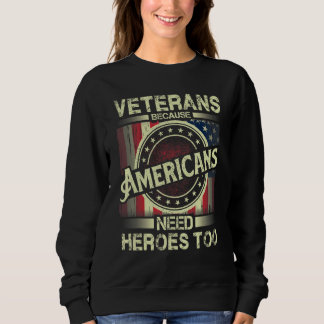 Moletom Veteranos Porque os Americanos Também Precisam de