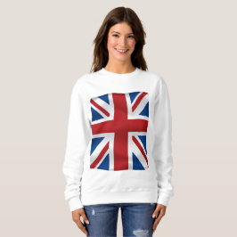 Moletom Vetor que acena a bandeira nacional britânica