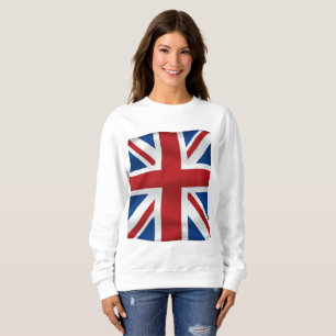 Moletom Vetor que acena a bandeira nacional britânica