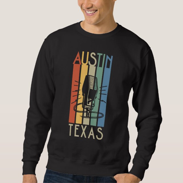 Moletom Viagem Austin Texas Vintage 2 (Frente)