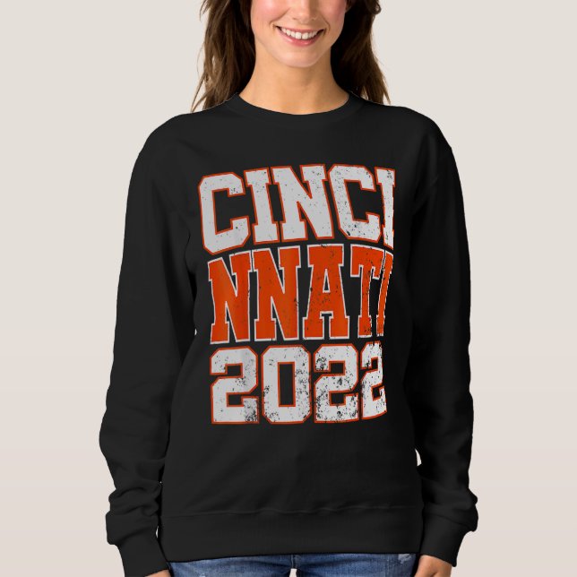 Moletom Viagem da Família Cincy 'nati Matching 2022 (Frente)