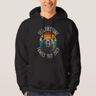 Moletom Viagem da Família Yellowstone 2023, Greles do Urso