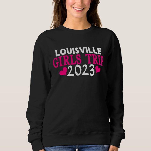 Moletom Viagem das Meninas de LouisVille 2023 Despedida de (Frente)