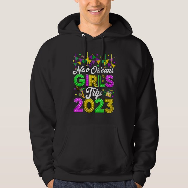 Moletom Viagem das Meninas de Nova Orleans 2023 Conjunto d (Frente)