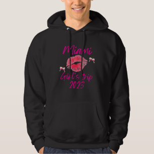 Moletom Viagem de garotas para Miami 2023 roupa de viagem