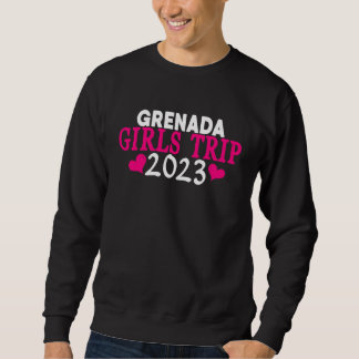 Moletom Viagem de Meninas para Grenada 2023 Festa de Despe