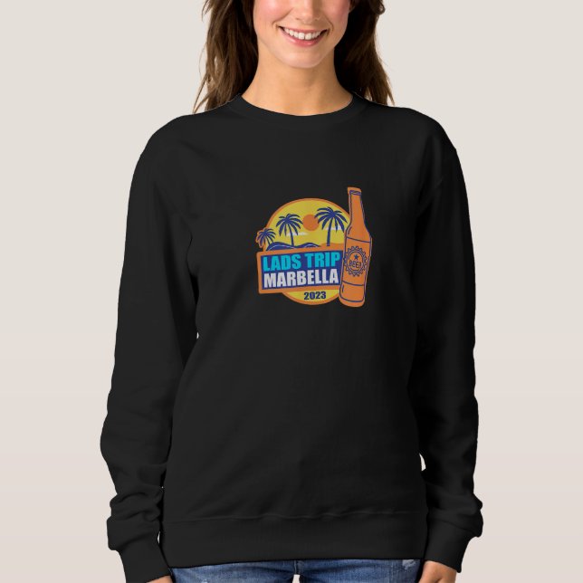 Moletom Viagem de Rapazes Marbella 2023 Marbs Estudantes F (Frente)
