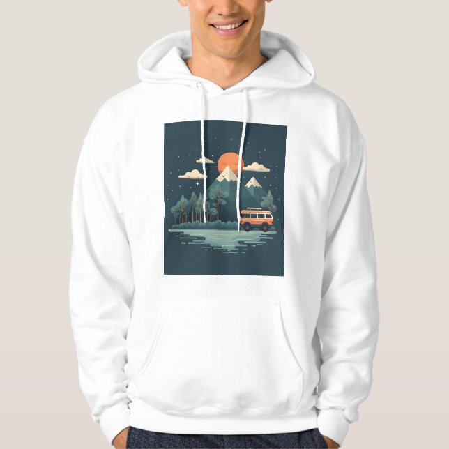 Moletom Viagem Design Hoodie (Frente)