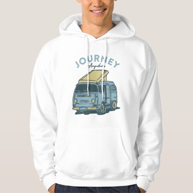 Moletom Viagem em Qualquer Lugar (Frente)