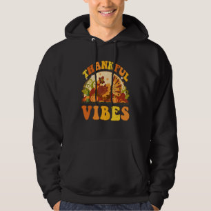 Moletom Vibrações de Ação de Graças Retro Groovy Peru Outo