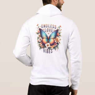 Moletom Vibrações de Amor Sem Fim Borboleta Arte-96281