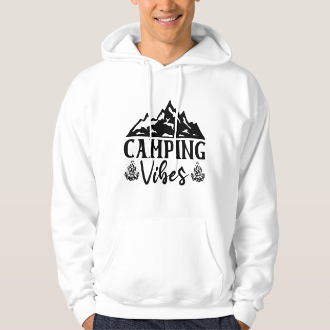 Moletom vibrações de camping (Frente)