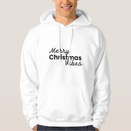 Moletom Vibrações de Natal Alegre | Moderno Minimalista El