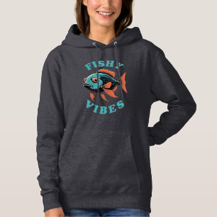 Moletom Vibrações de Peixe - Peixe Divertido
