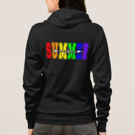 Moletom Vibrações de Verão LGBTQ | Orgulho Arco-Íris